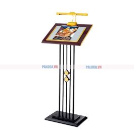 Cột menu có bảng thông báo