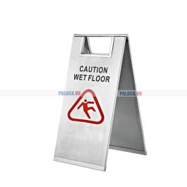 Biển báo hiệu inox vàng/ inox trắng