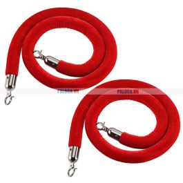 Dây nhung thay thế cho cột chắn inox