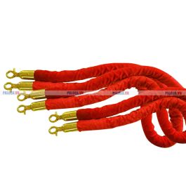 Dây nhung thay thế cho cột chắn inox