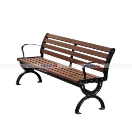 Ghế công viên bằng gỗ nhựa có tựa