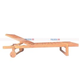 Ghế hồ bơi gỗ tràm