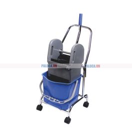 Xe dọn vệ sinh có vắt nước 17l