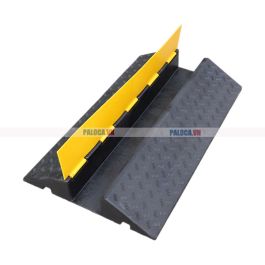 Gờ giảm tốc cao su bảo vệ cáp 1 rãnh