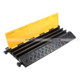 Gờ giảm tốc cao su bảo vệ cáp 3 rãnh nhỏ