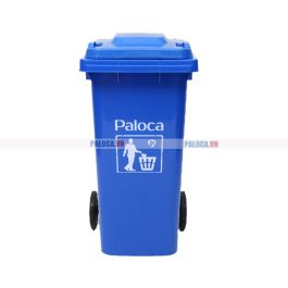 Thùng rác nhựa 120 lít màu xanh da trời