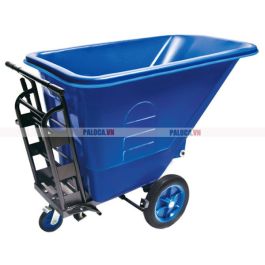 Xe thu gom rác 350L bằng nhựa
