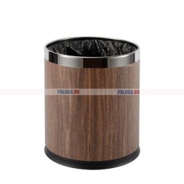 Thùng rác giả vân gỗ