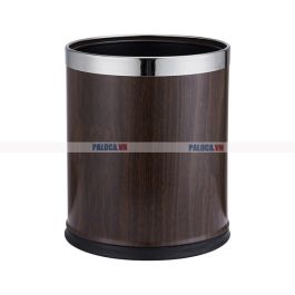 Thùng rác văn phòng bọc giả gỗ