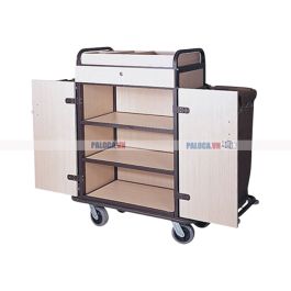 Xe đẩy dọn phòng khách sạn cao cấp E23-S