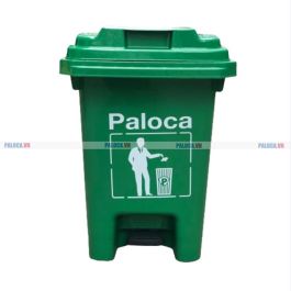 Thùng rác nhựa 60L đạp chân