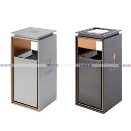 Thùng rác sảnh có gạt tàn