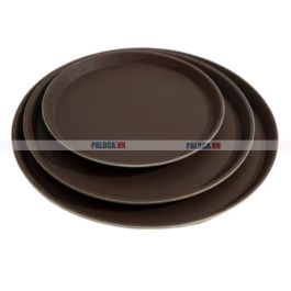 Khay phục vụ chống trượt tròn