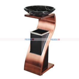 Thùng rác chữ Z khay thủy tinh