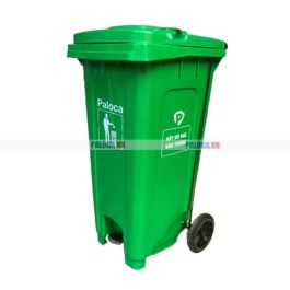 Thùng rác nhựa 120L đạp chân