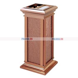 Thùng rác hợp kim nhôm hoa tuyết 