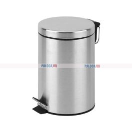 Thùng rác inox đạp chân 5 lít