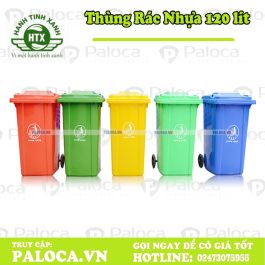Thùng rác nhựa 120 lít