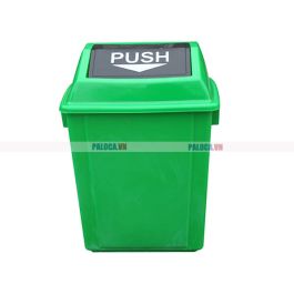 Thùng rác nhựa nắp đẩy 10L