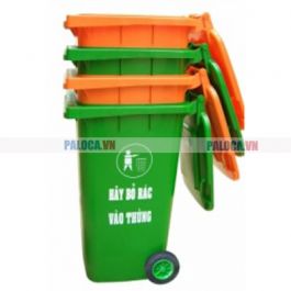 Thùng rác nhựa HDPE 240L hàng Việt Nam
