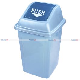 Thùng rác nhựa nắp đẩy 40L