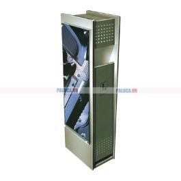 Thùng rác quảng cáo bằng kim loại