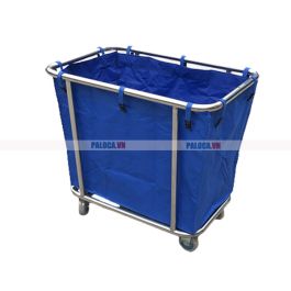 Xe chở đồ vải khung inox