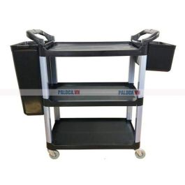 xe đẩy thức ăn dọn bàn cao cấp