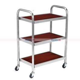 Xe phục vụ bàn tiệc gỗ công nghiệp