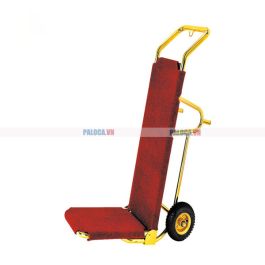 Xe kéo hành lý khung inox vàng