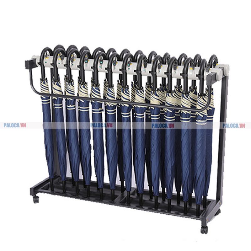 Sức chứa lên tới 24 ô dù cùng lúc
