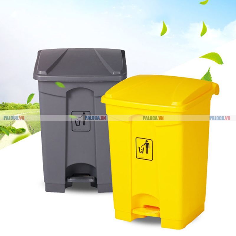 Thùng rác đạp chân 45L