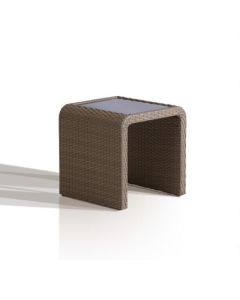 Bàn giả mây nhựa hồ bơi