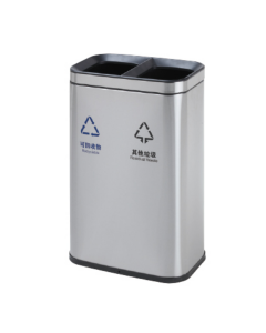 Thùng rác inox 2 ngăn