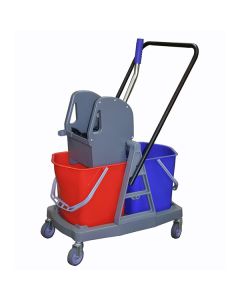 Xe dọn vệ sinh công nghiệp 2 ngăn