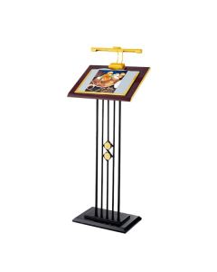 Cột menu có bảng thông báo