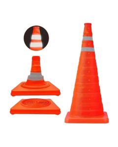 Cọc tiêu phản quang gấp gọn 70cm