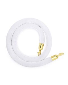 Dây nhung màu trắng cho cột chắn