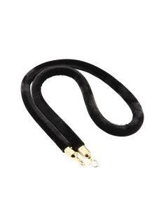 Dây nhung trùng màu đen của trụ chắn