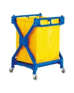 Xe đẩy đồ giặt là trong khách sạn 