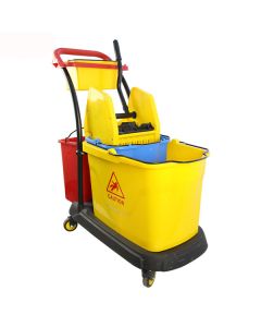Xe lau dọn vệ sinh nhiều ngăn