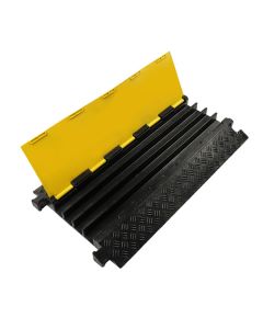 Gờ giảm tốc cao su bảo vệ cáp 4 rãnh