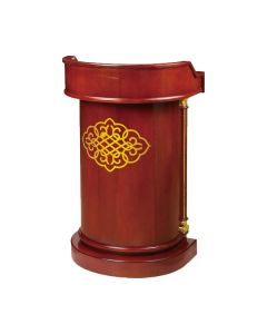 Bục phát biểu hội trường gỗ hình bán nguyệt HTGB-30