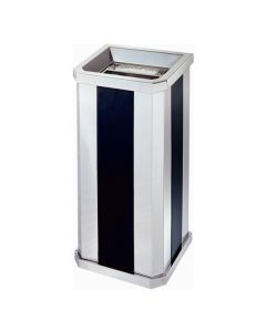 Thùng rác chữ nhật có gạt tàn thuốc