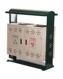 Thùng rác ngoài trời phân loại rác thải giá rẻ