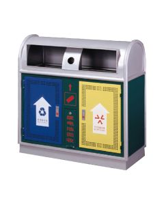 Thùng đựng rác công cộng 2 ngăn loại lớn