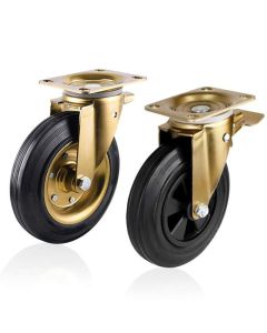 Bánh xe thùng rác nhựa 660L