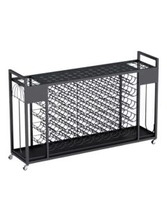Giá để ô thép sơn đen 5 tầng