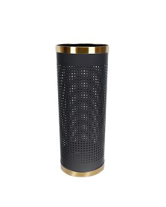 Ống để dù bằng thép viền inox mạ vàng/bạc
