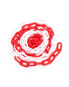 Dây xích nhựa trắng đỏ